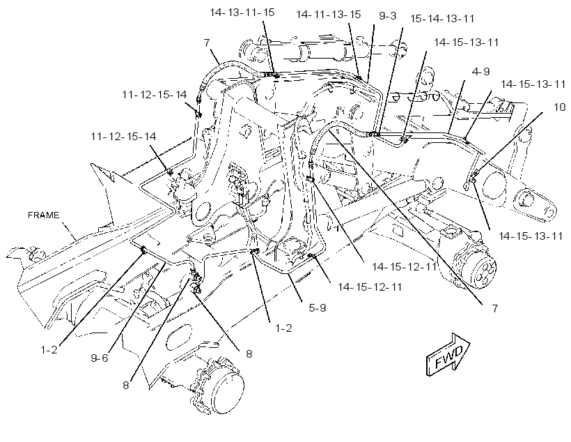 LINES GP-LOADER AUXILIARY 2106051 CAT