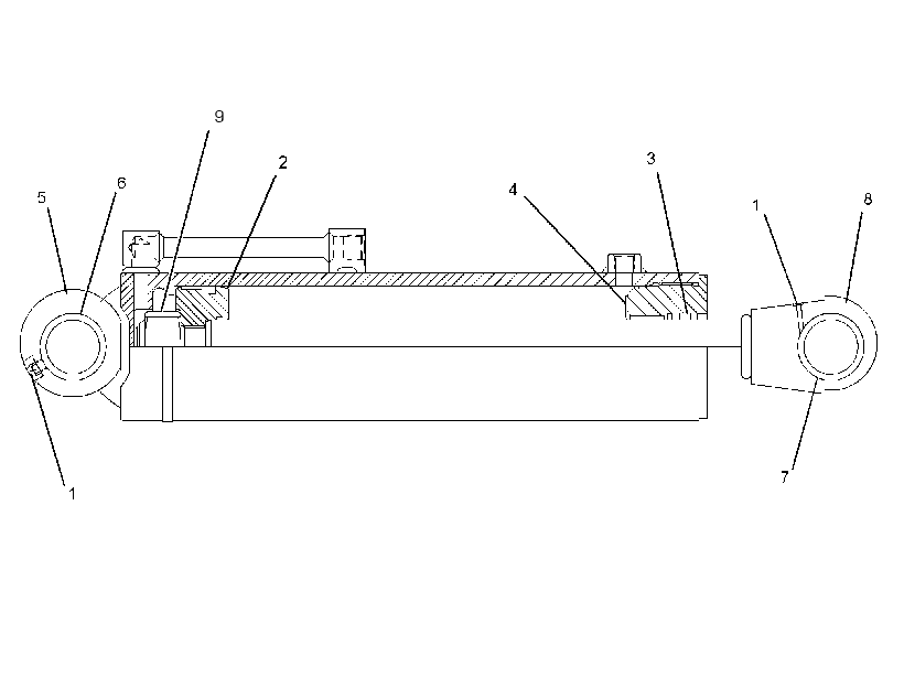 CYLINDER GP-TONG 2267864 CAT