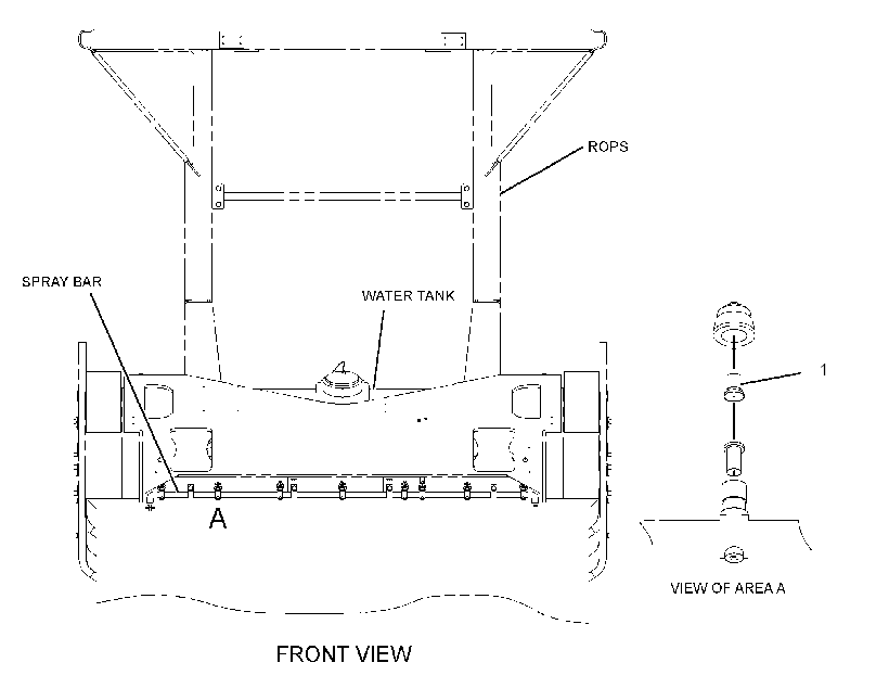 NOZZLE GP-WATER 2763407 CAT