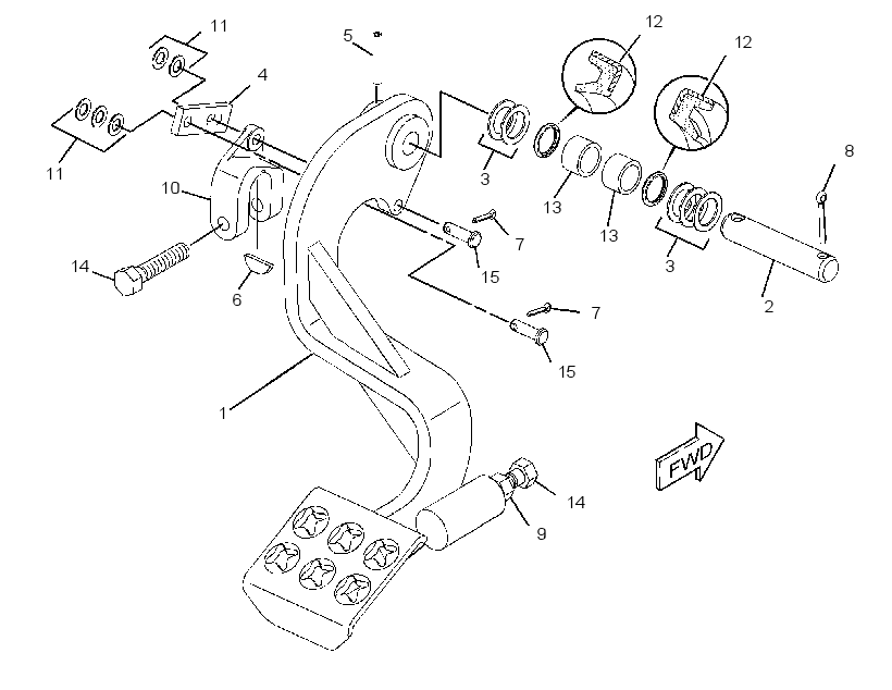 CONTROL GP-DECELERATOR 2237139 CAT