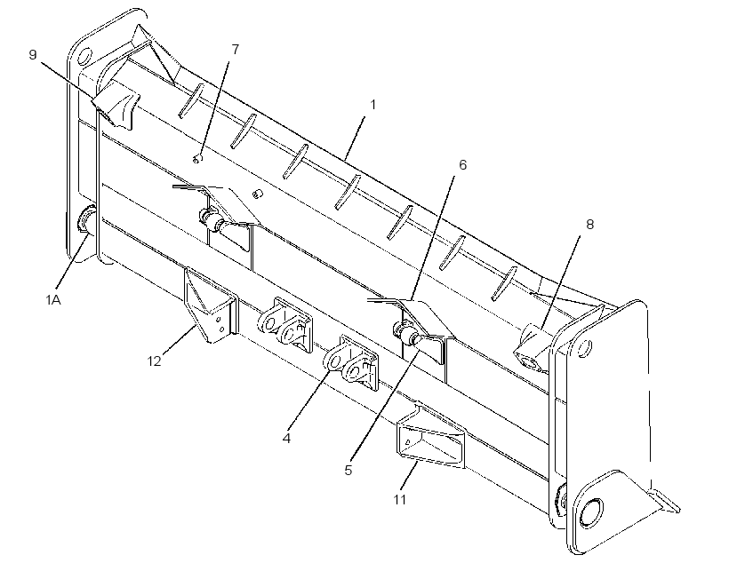 BLADE AS-SEMI-UNIVERSAL 2684164 CAT
