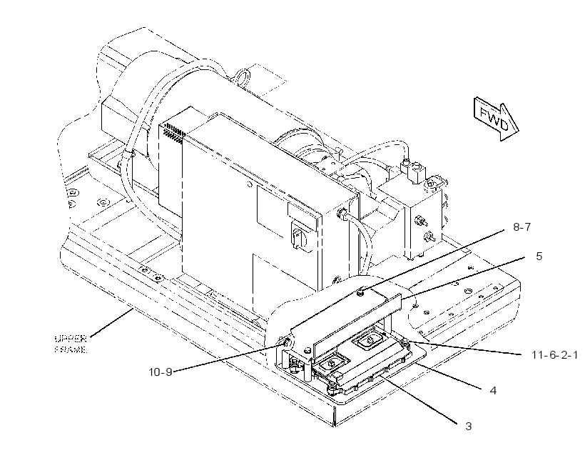 CONTROL & MTG GP-HYD GENERATOR 2711960 CAT