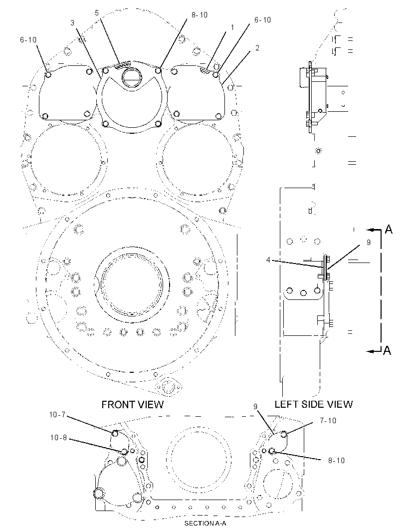 COVER GP-REAR HOUSING 2625557 CAT