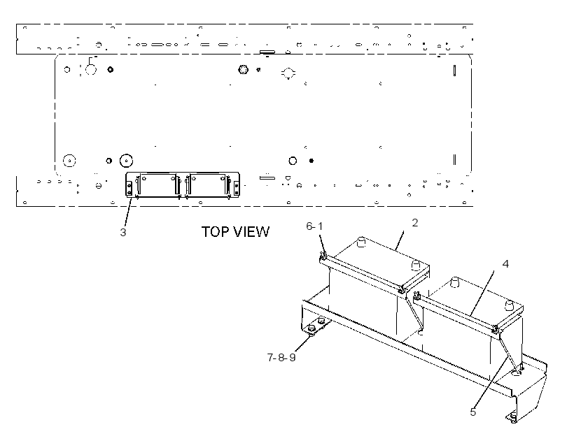 BATTERY & MOUNTING GP 2934732 CAT