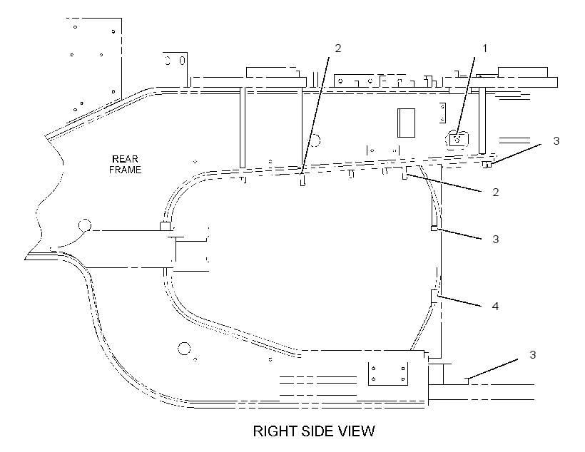HARDWARE GP-REAR FRAME 2491264 CAT