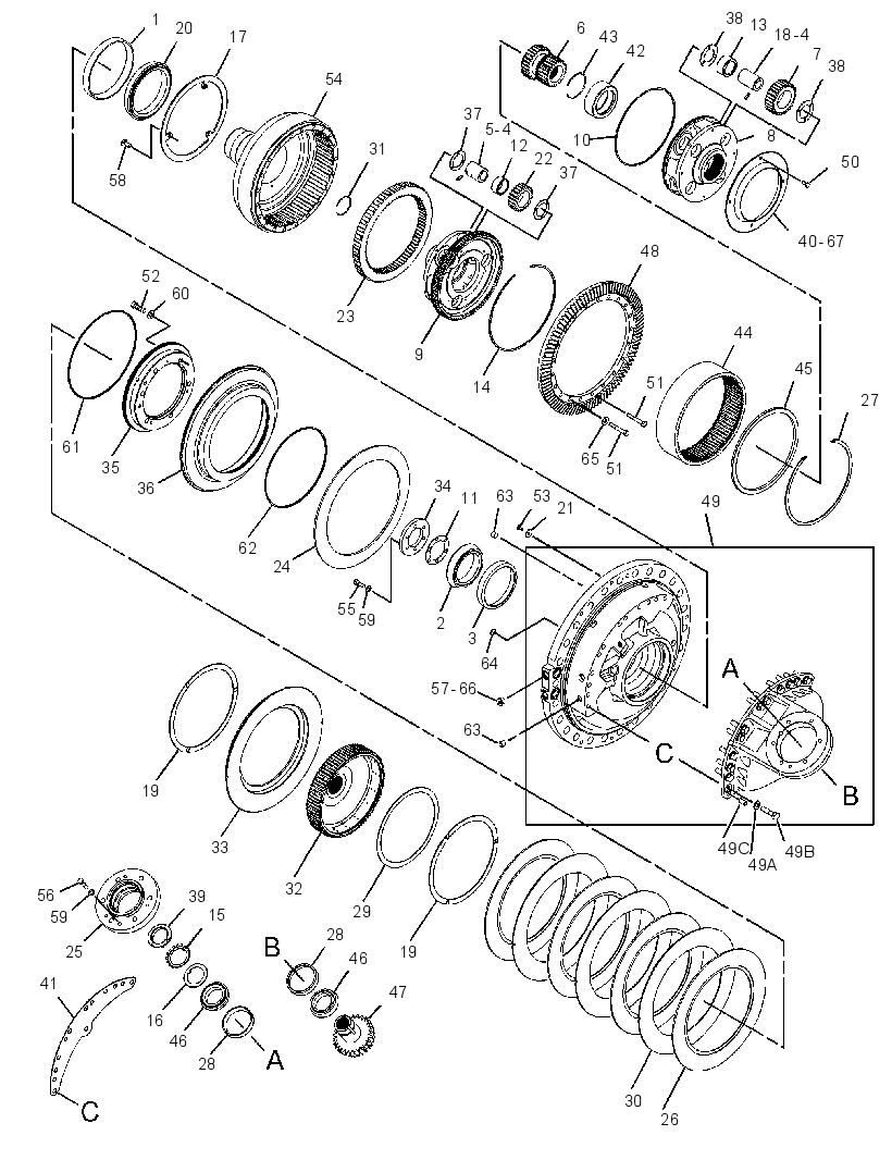 BRAKE & DIFFERENTIAL DRIVE GP 2271354 CAT