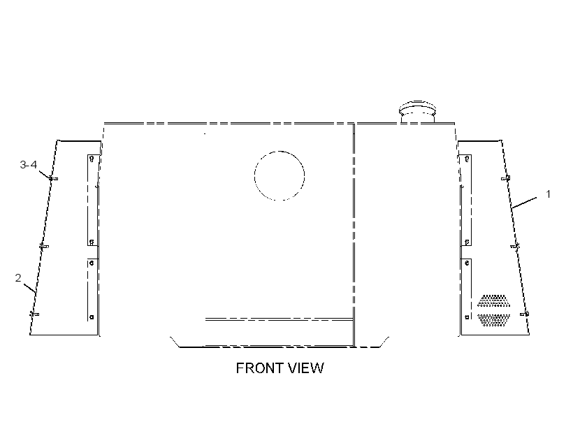 COVER GP-FUEL TANK 2776746 CAT
