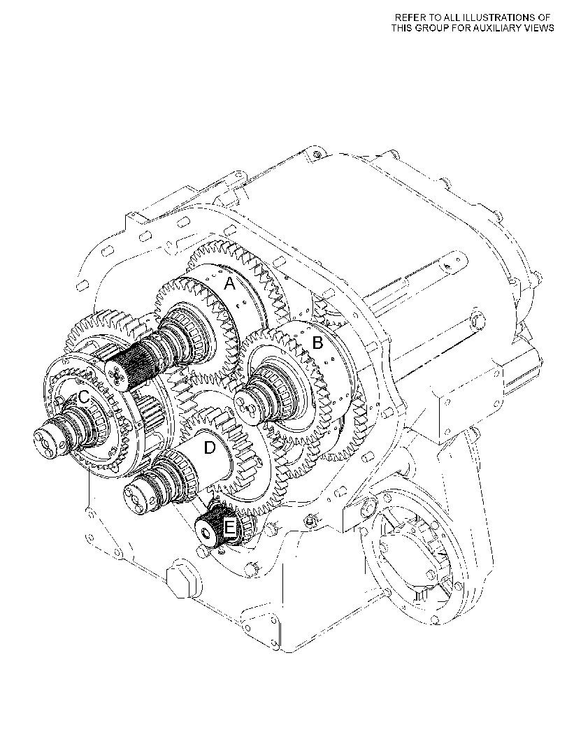 SHAFT GP-TRANSMISSION 2655695 CAT