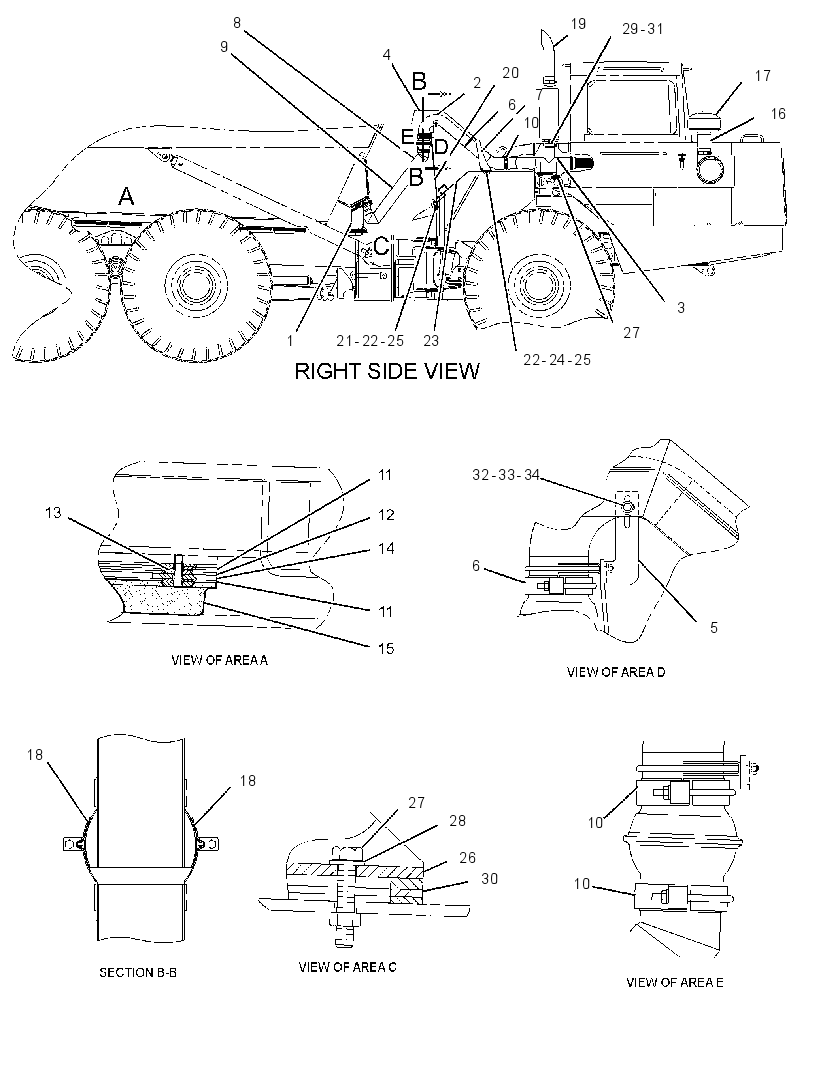 EXHAUST AR-BODY 1539225 CAT