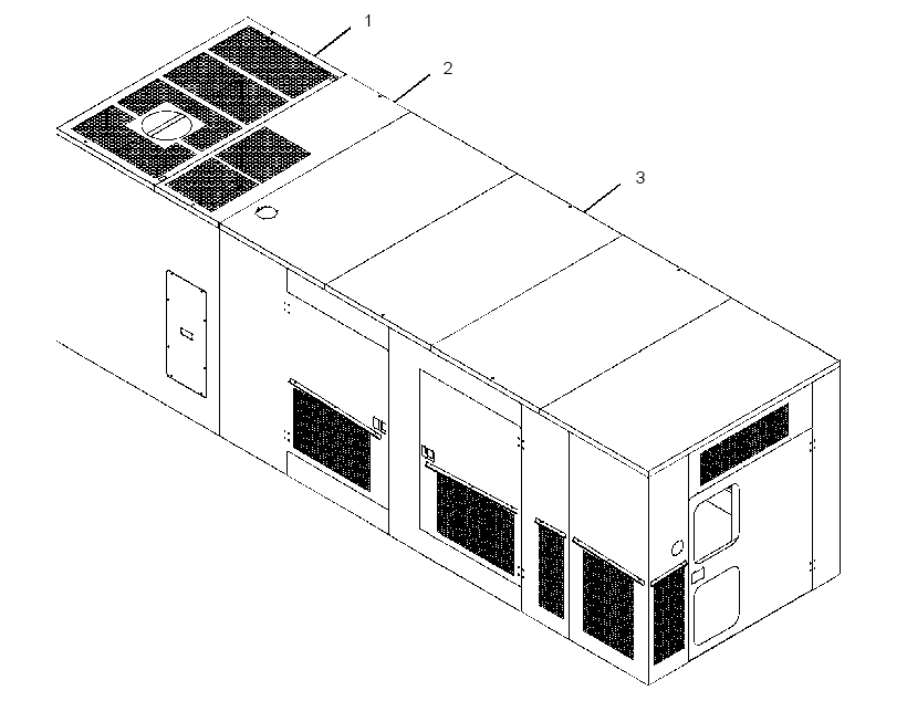 ENCLOSURE GP-GENSET 2836966 CAT