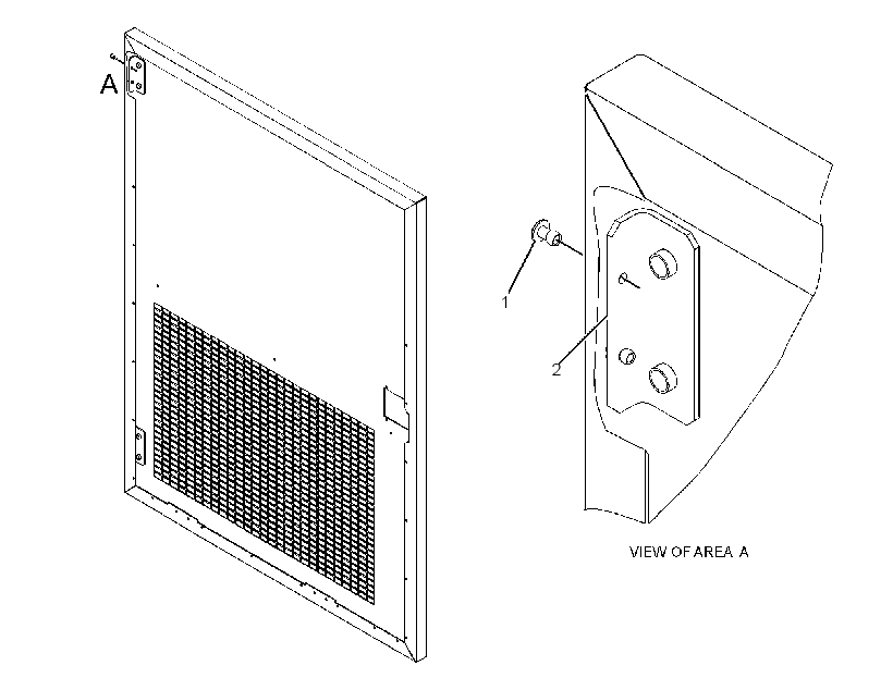 DOOR AS 2461000 CAT
