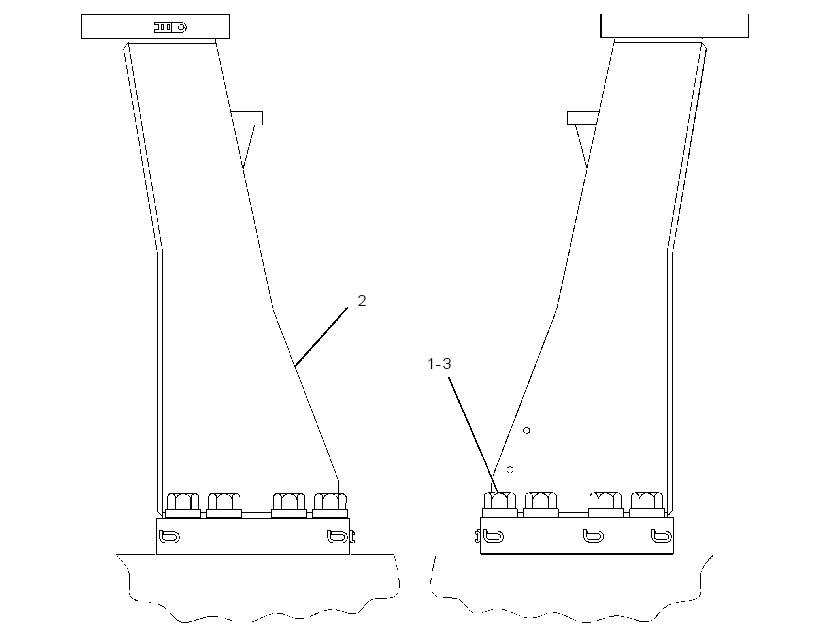 Крепление ROPS 1124398 CAT