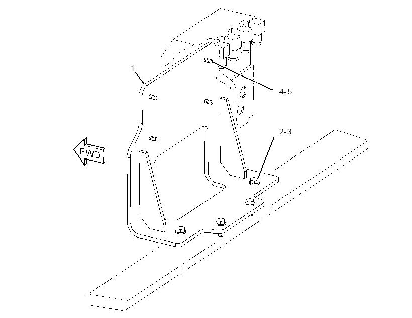 MOUNTING GP-BANK VALVE 2851186 CAT