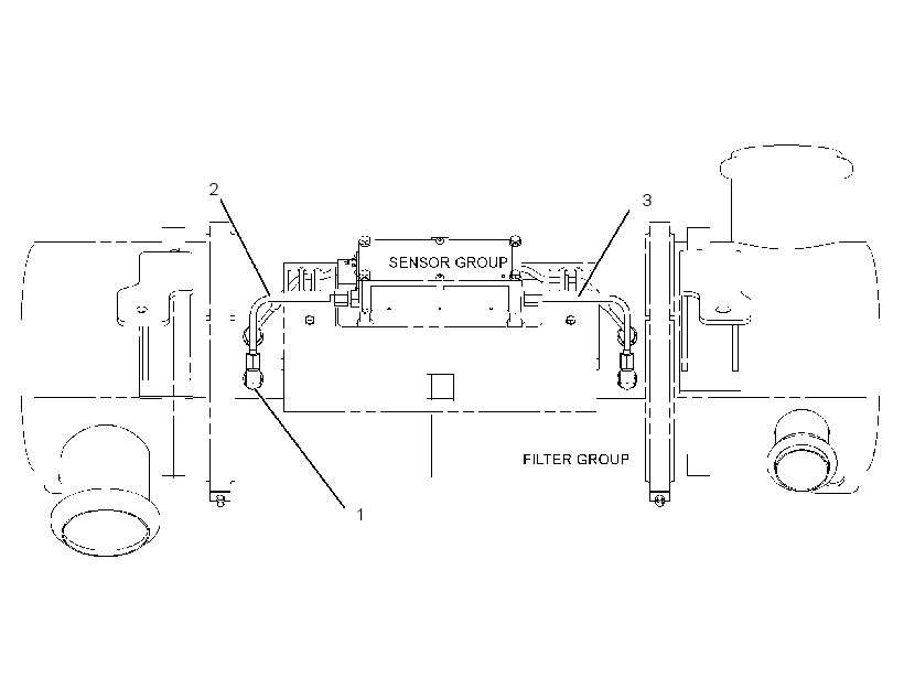 LINES GP-EXHAUST SENSOR 2887366 CAT