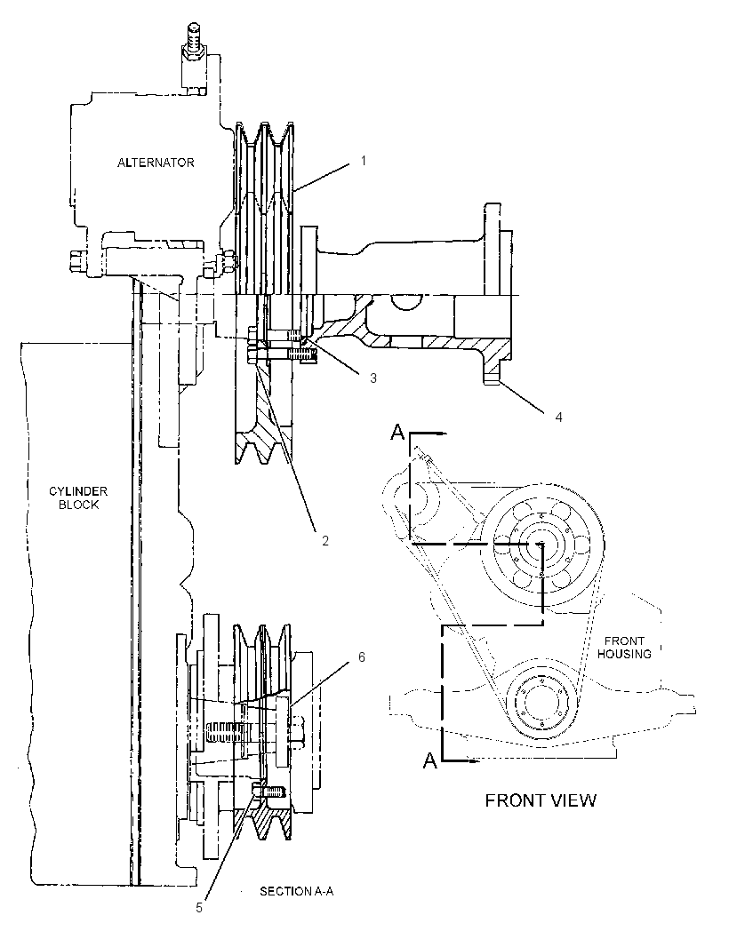 PULLEY 1W7667 CAT