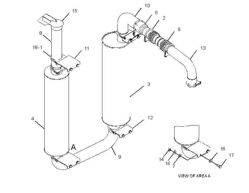 SILENCER GP-INLET 2718266 CAT