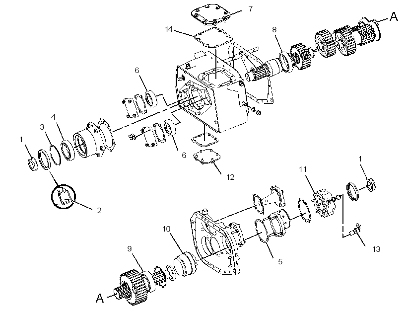 TRANSMISSION GP-ROTOR 2584542 CAT