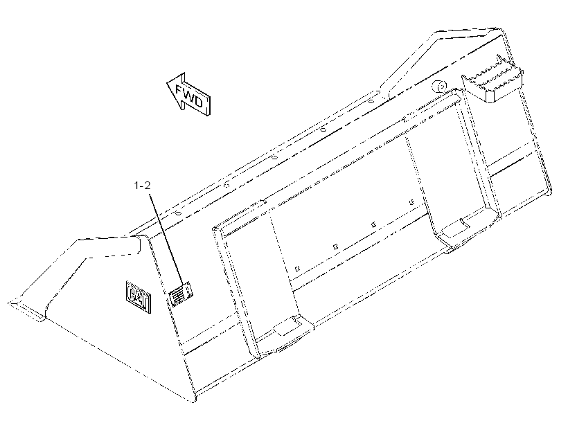 BUCKET GP-UTILITY 2856099 CAT