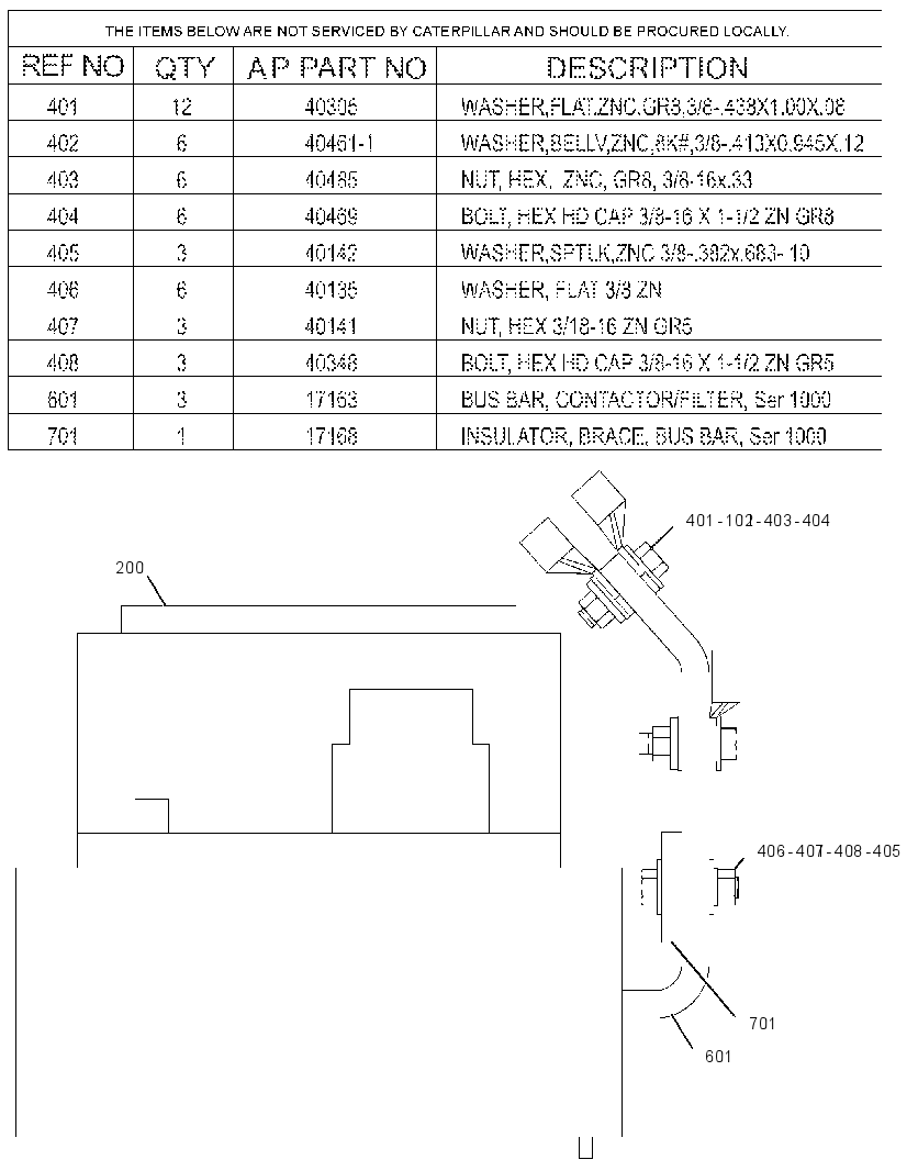 CONTACTOR AS 2446991 CAT