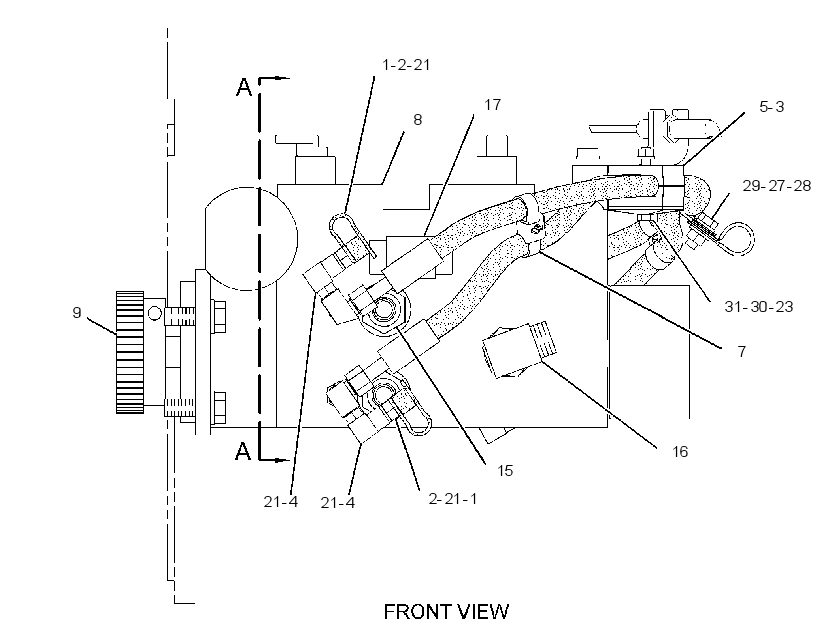 PUMP & MTG GP-VIBRATORY 2566506 CAT