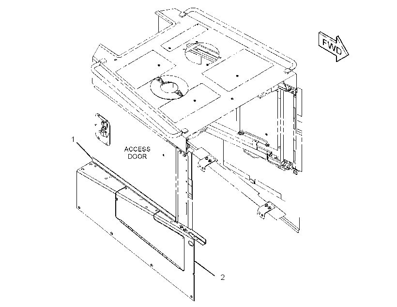ENCLOSURE GP-FENDER 2462970 CAT
