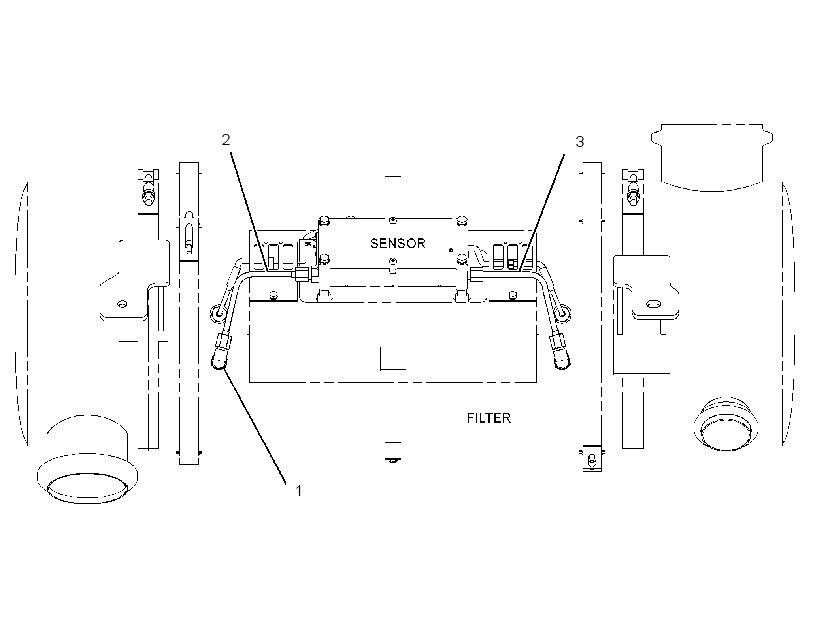 LINES GP-EXHAUST SENSOR 2889723 CAT