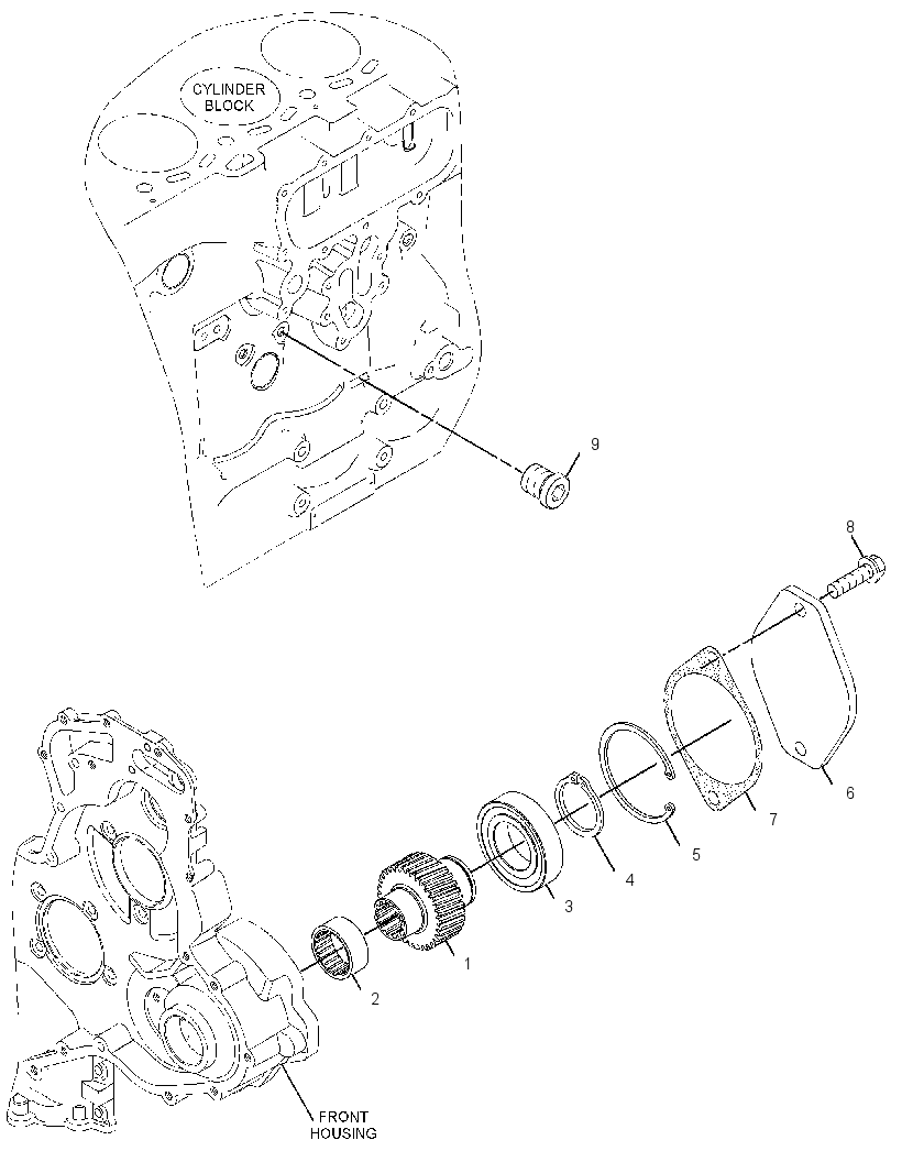 ADAPTER GP-POWER TAKE-OFF 2939731 CAT