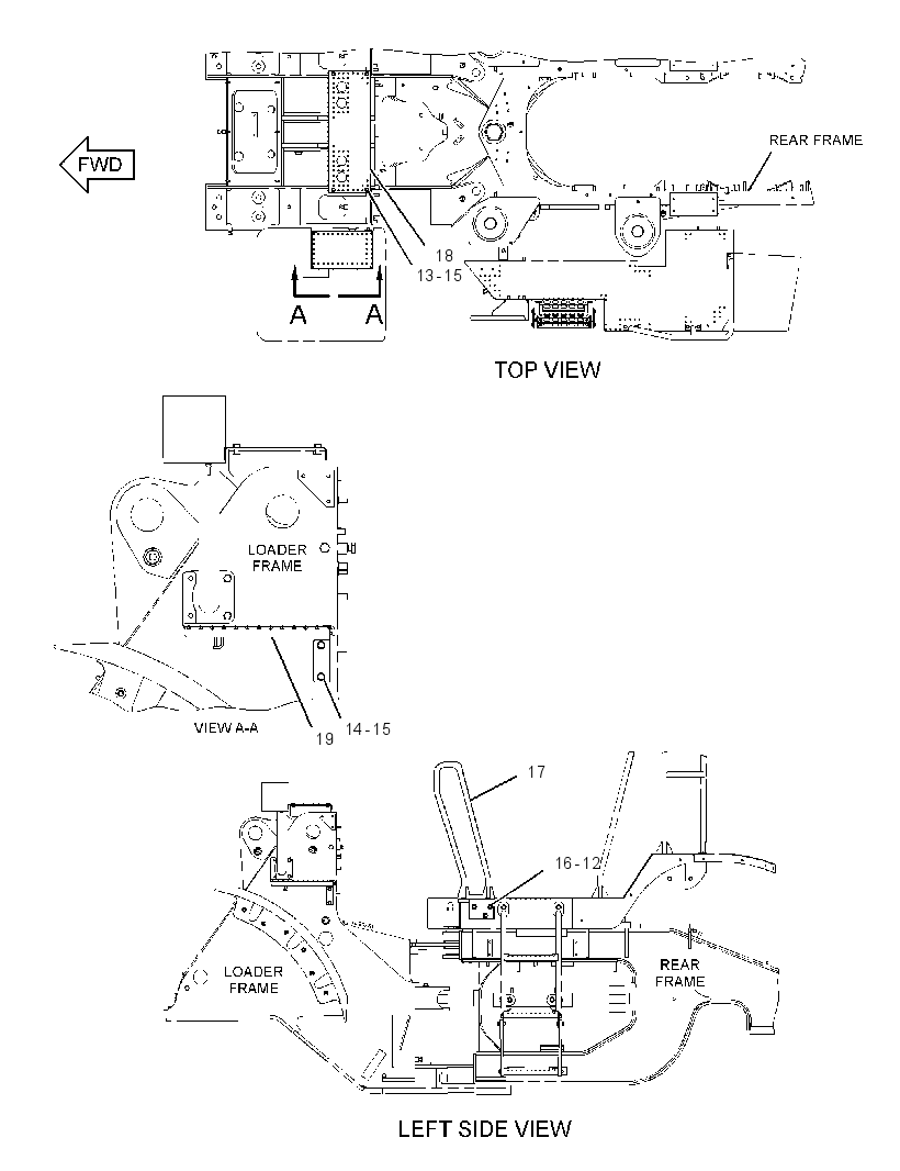 HANDRAIL & STEP GP 2903535 CAT