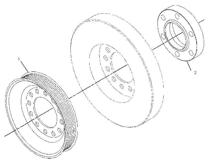 PULLEY GP-FAN 2914136 CAT
