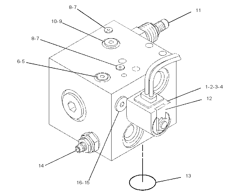 VALVE GP-VIBRATORY 1255571 CAT