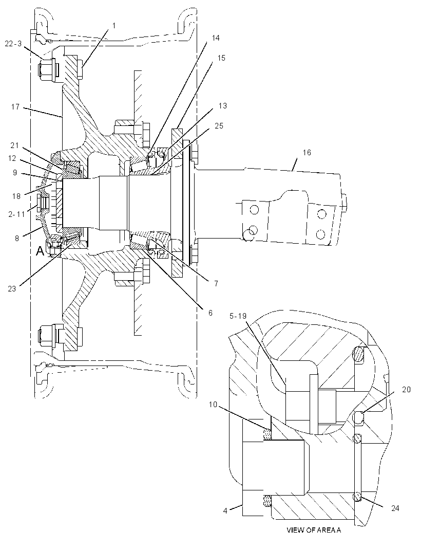 WHEEL GP-FRONT 2610649 CAT
