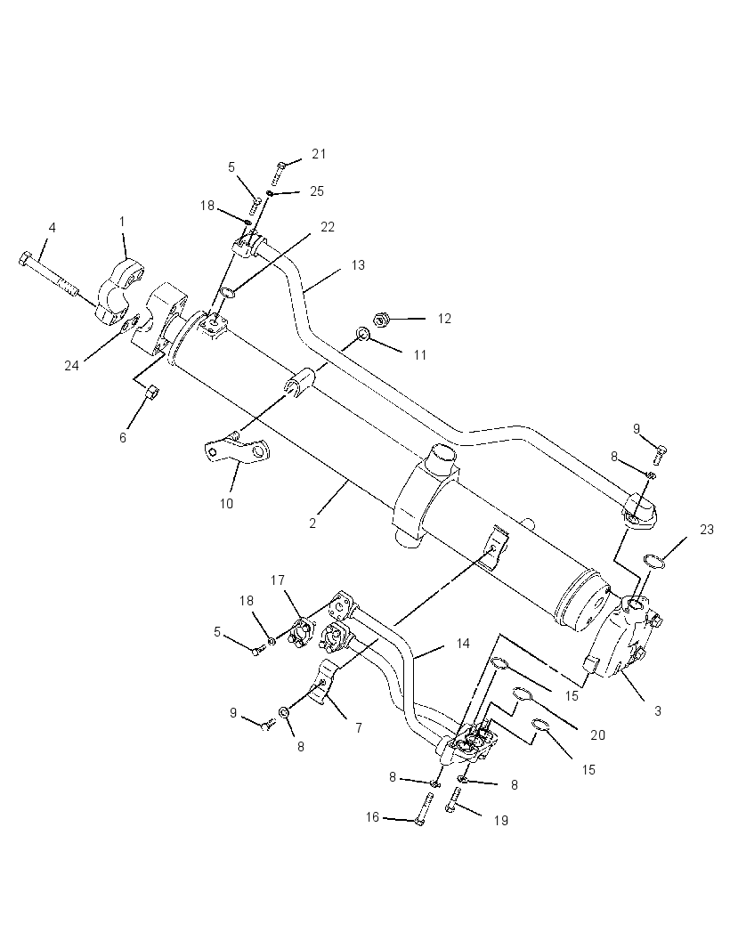 CYLINDER & VALVE GP-LIFT 1029456 CAT