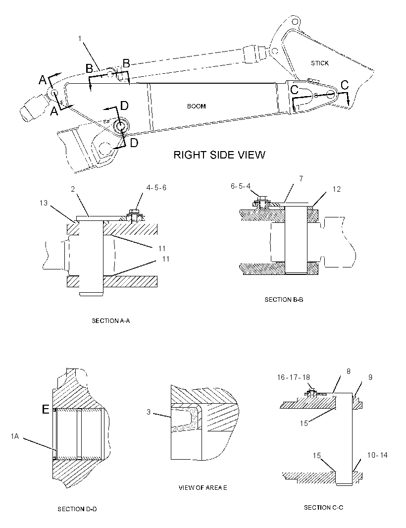 BOOM GP-FORE 2141530 CAT