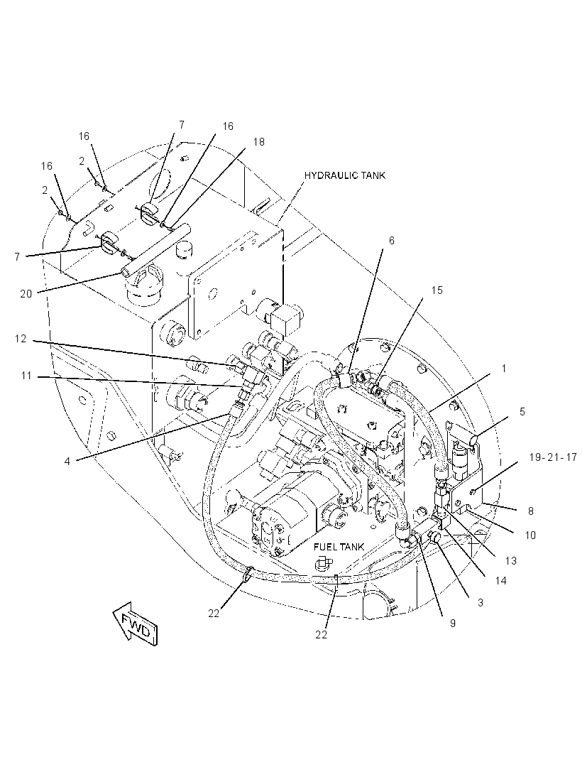 PUMP GP-HAND 2601365 CAT