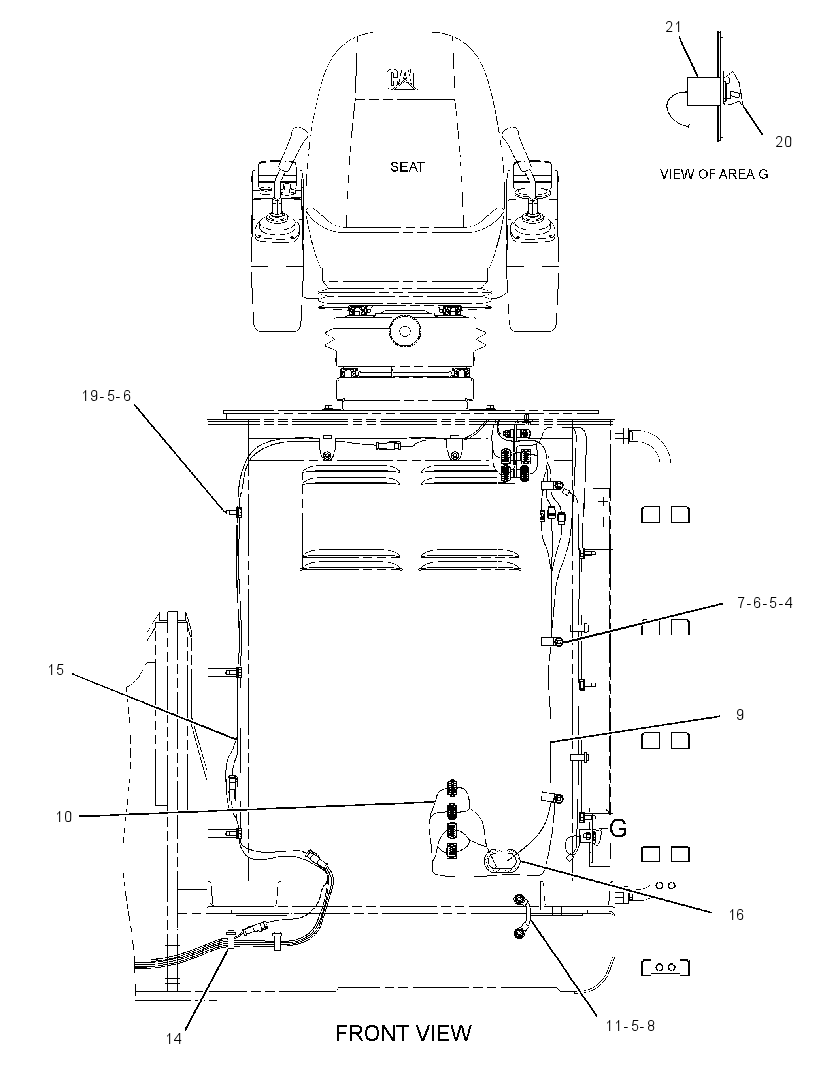 WIRING GP-CAB RISER 2577573 CAT
