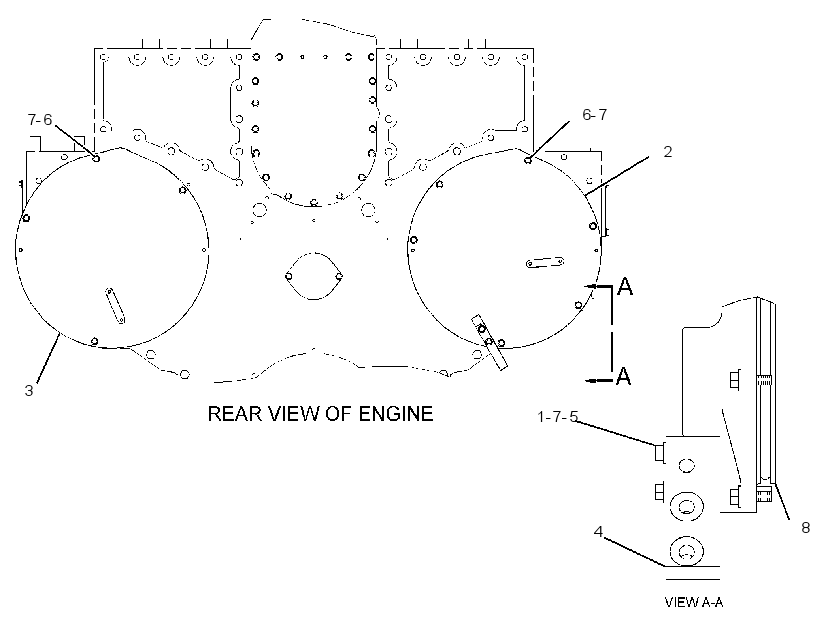 COVER GP-REAR HOUSING 2933564 CAT
