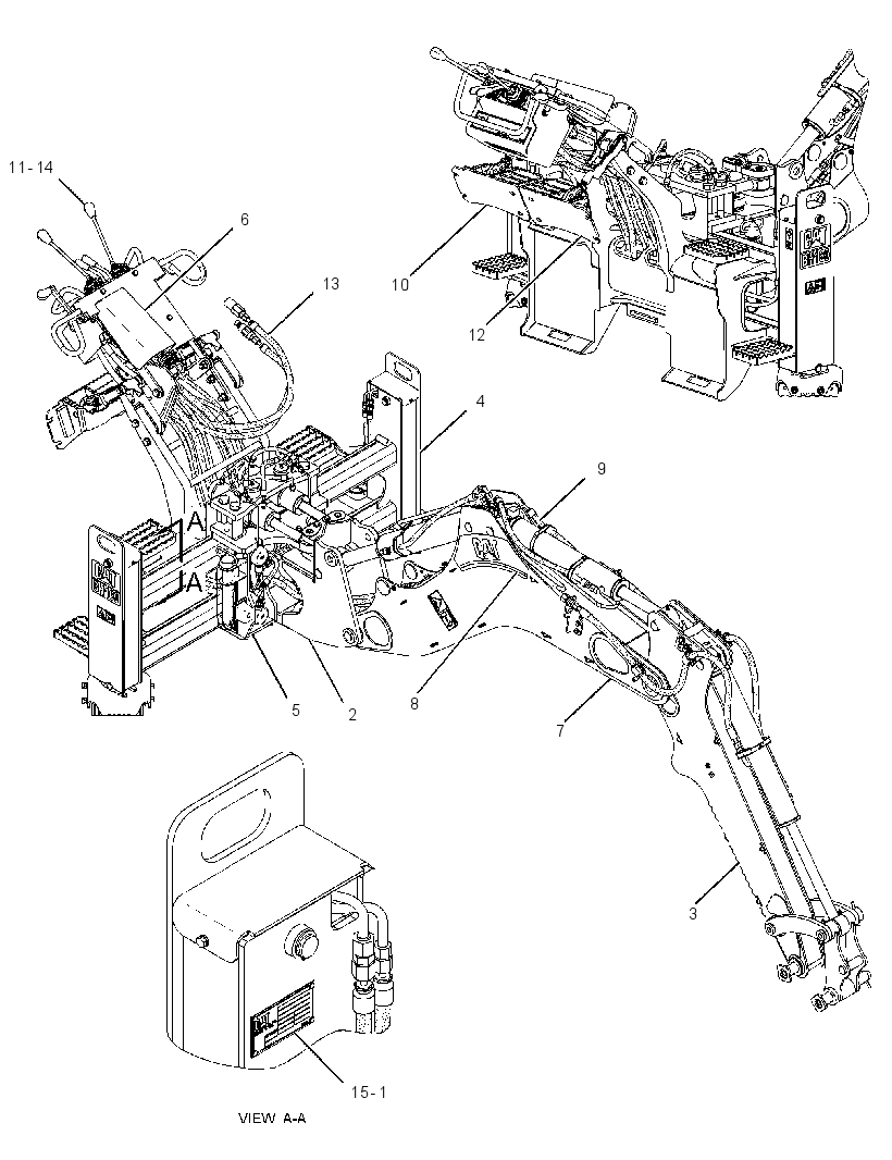 BACKHOE AR 2531480 CAT