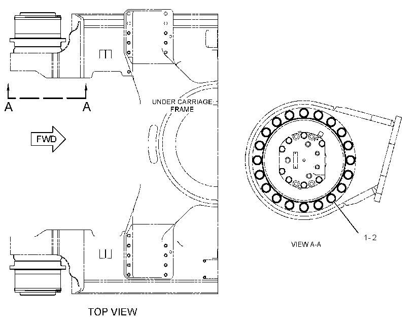 FASTENER GP-SWING DRIVE 2474731 CAT