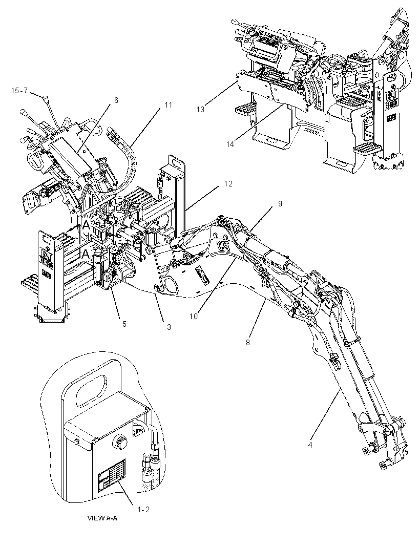 BACKHOE AR 2531481 CAT