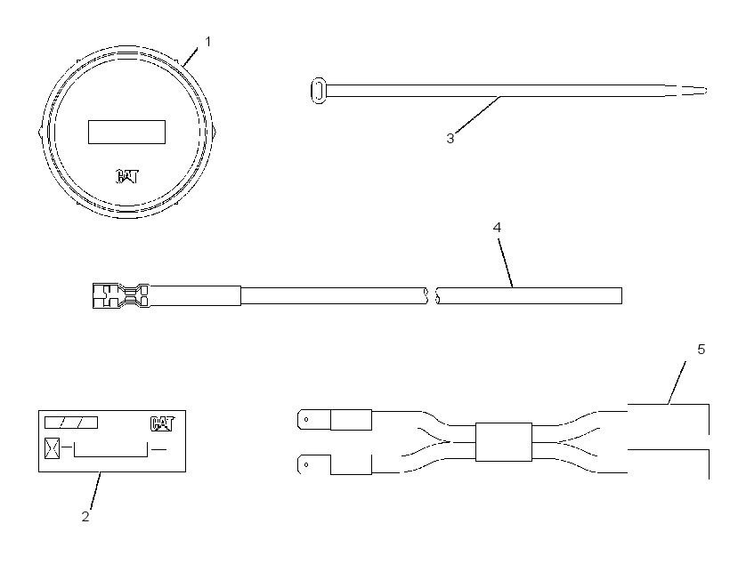 KIT-SERVICE METER 9W1494 CAT