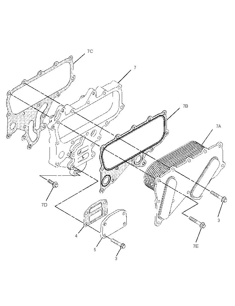 COOLER GP-OIL 2945394 CAT