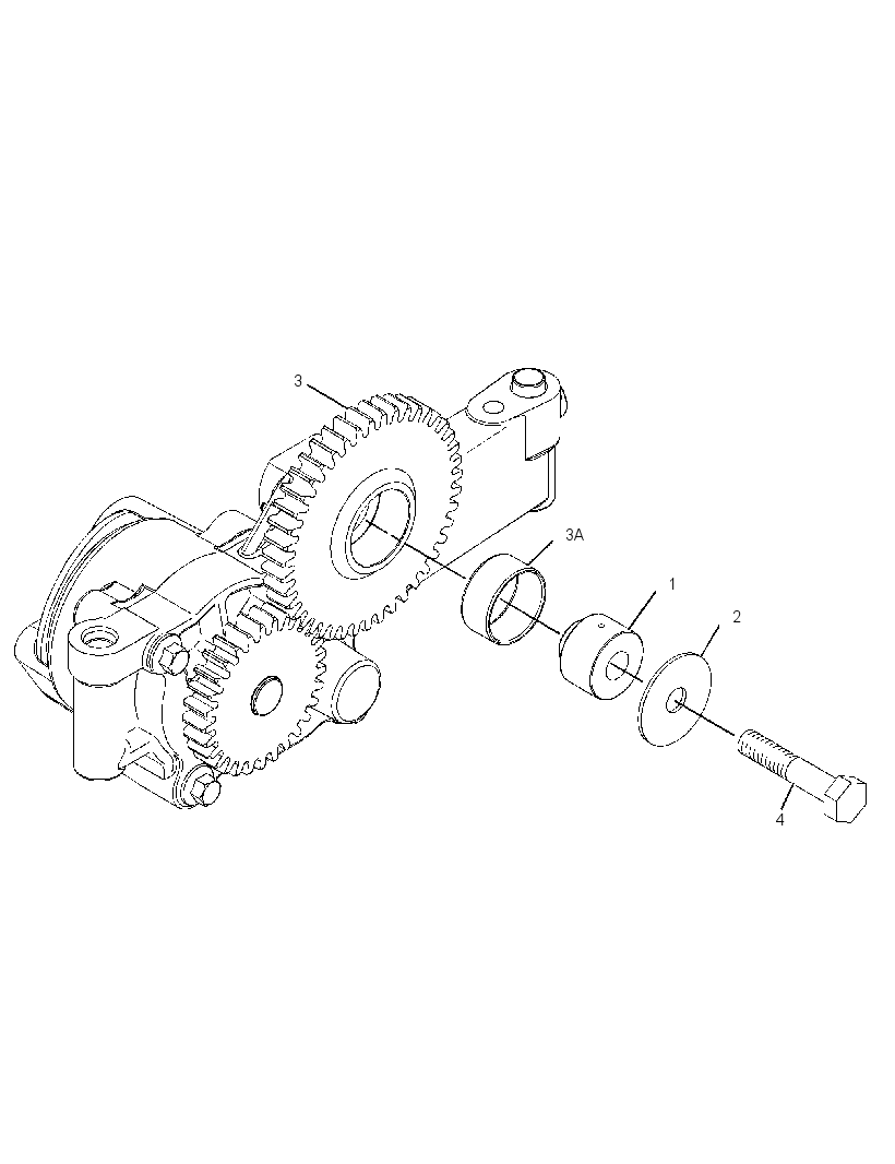PUMP GP-GEROTOR 2912705 CAT