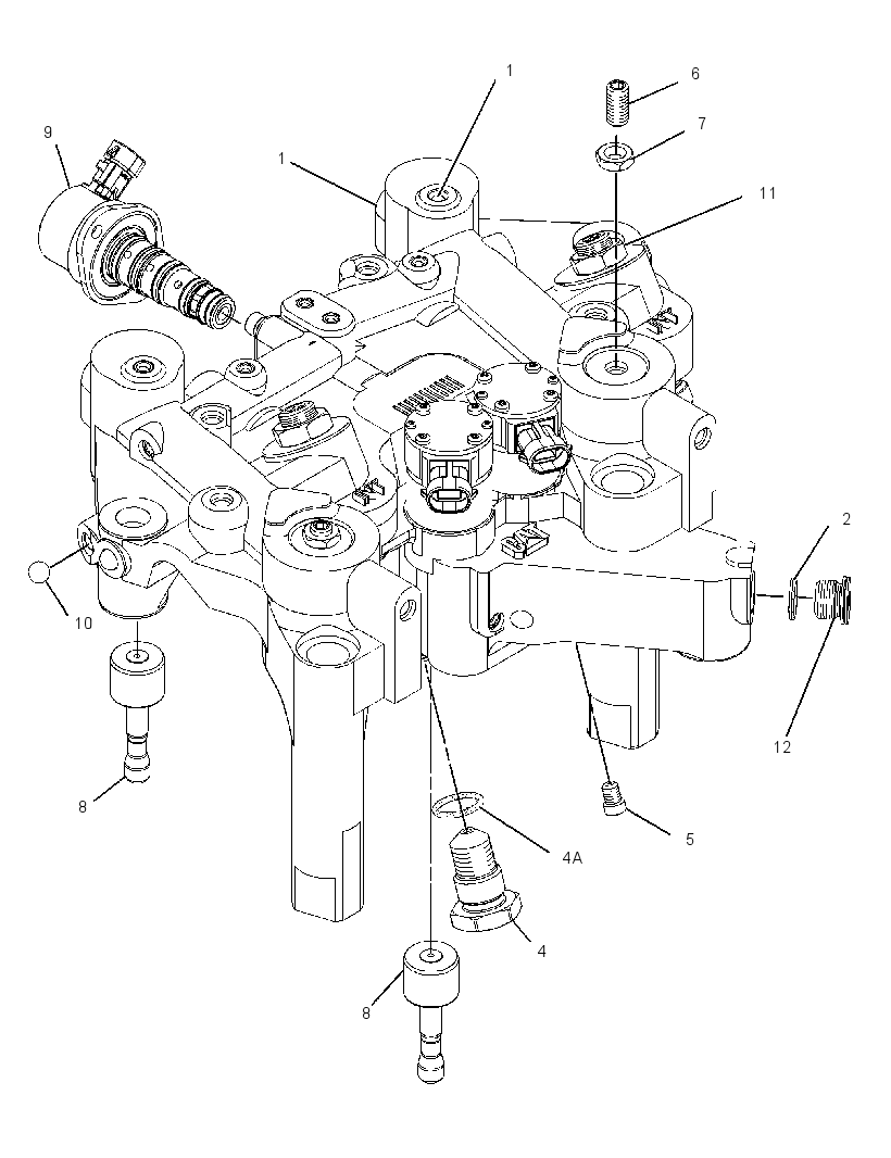 ACTUATOR AS-VALVE 2764372 CAT