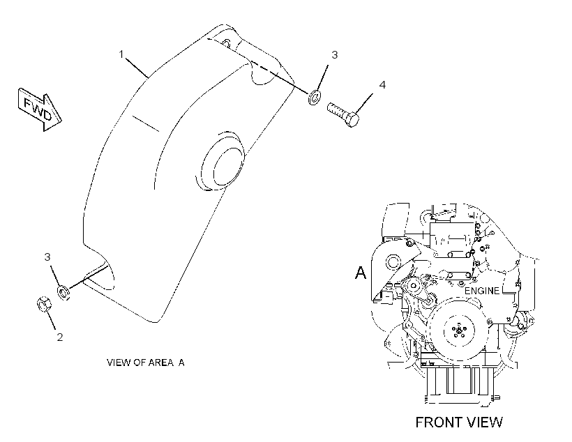 GUARD GP-ALTERNATOR 2676437 CAT