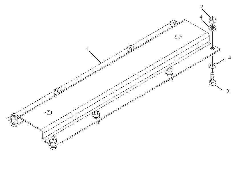 BRACKET GP-TERMINAL 2928679 CAT