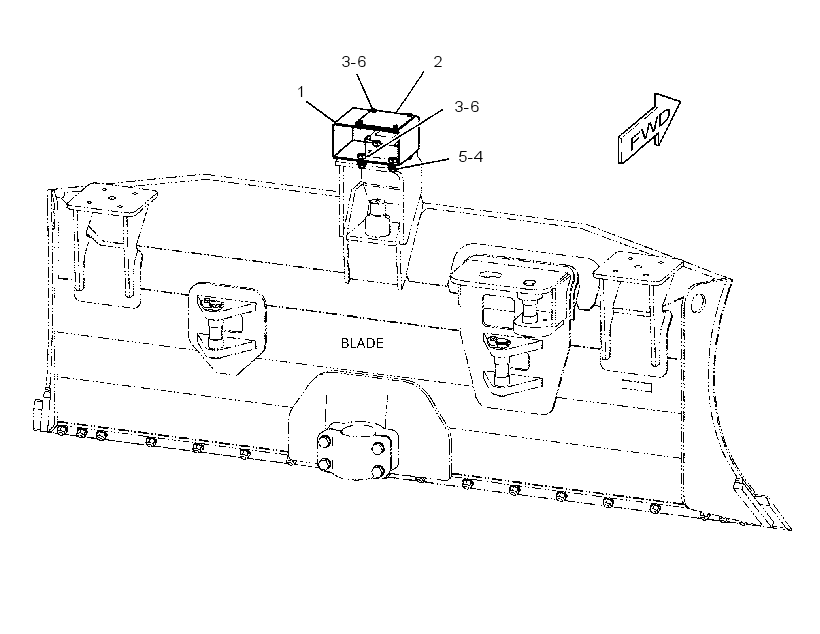 MOUNTING GP-CONNECTOR 2610165 CAT