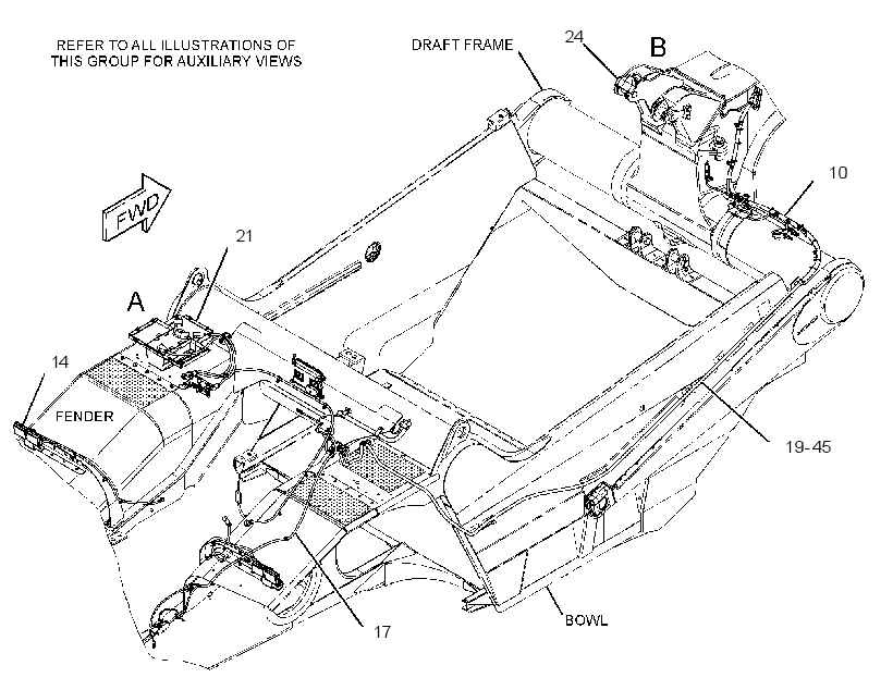 WIRING GP-SCRAPER 2286904 CAT