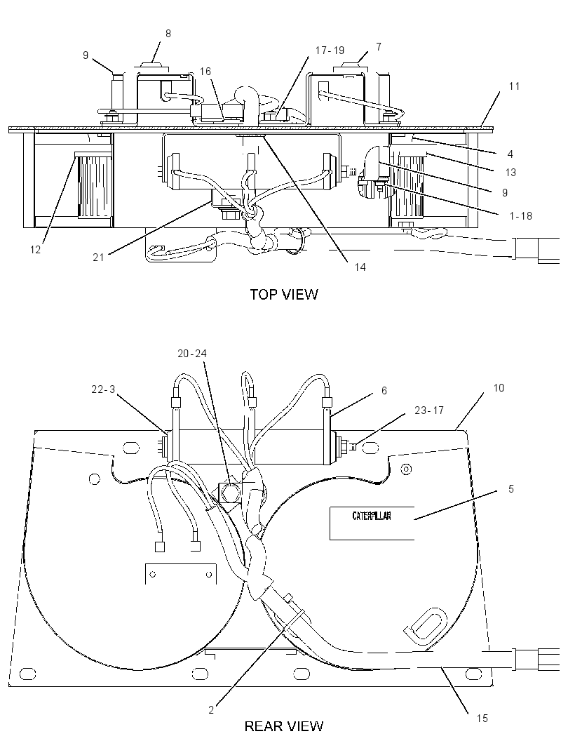 BLOWER GP-CAB 2883764 CAT