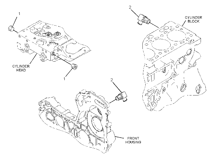 FITTING GP-WATER LINES 2884011 CAT