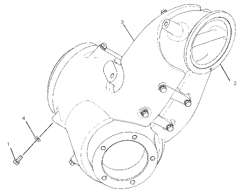 BODY GP-COMBUSTION 2892823 CAT